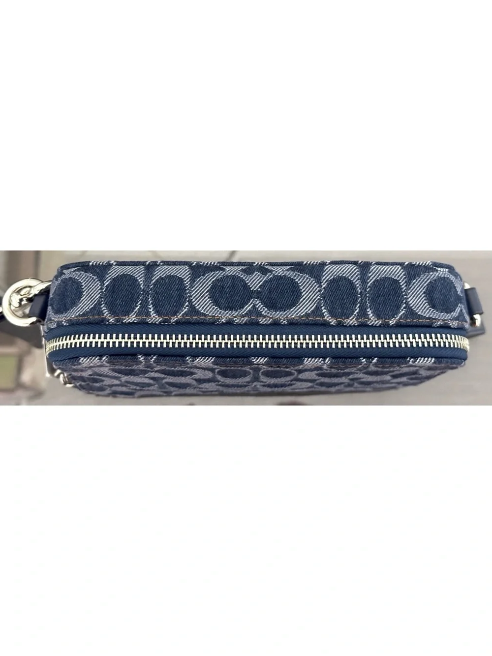 COACH Charter Slim Crossbody Bag In Signature Denim